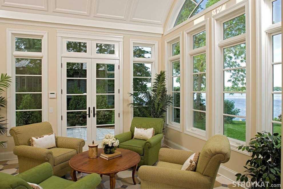 Виды панорамных окон в частном доме, квартире и на террасе: теплые, со .